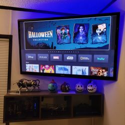 Floating TV Wall Stand With TV Wall Mount 