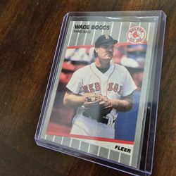 Wade Boggs Boston Red Sox Baseball Cards 