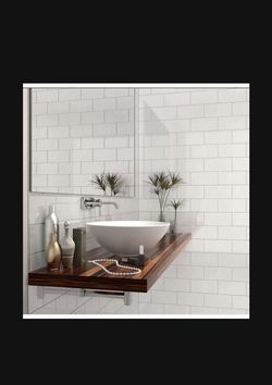 White tiles 4”x8” Size