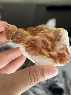 Pagoda - Benz Calcite With Pyrite Inclusion Crystals - Specimen