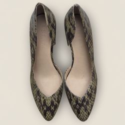 1STATE Snake Print Wedge Heels – Size 8 (Never Worn)
