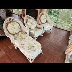 Vintage Indoor Wicker Furniture