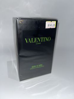 Valentino Born In Roma Green Stravaganza 3.4 Oz Perfume Cologne For Men 