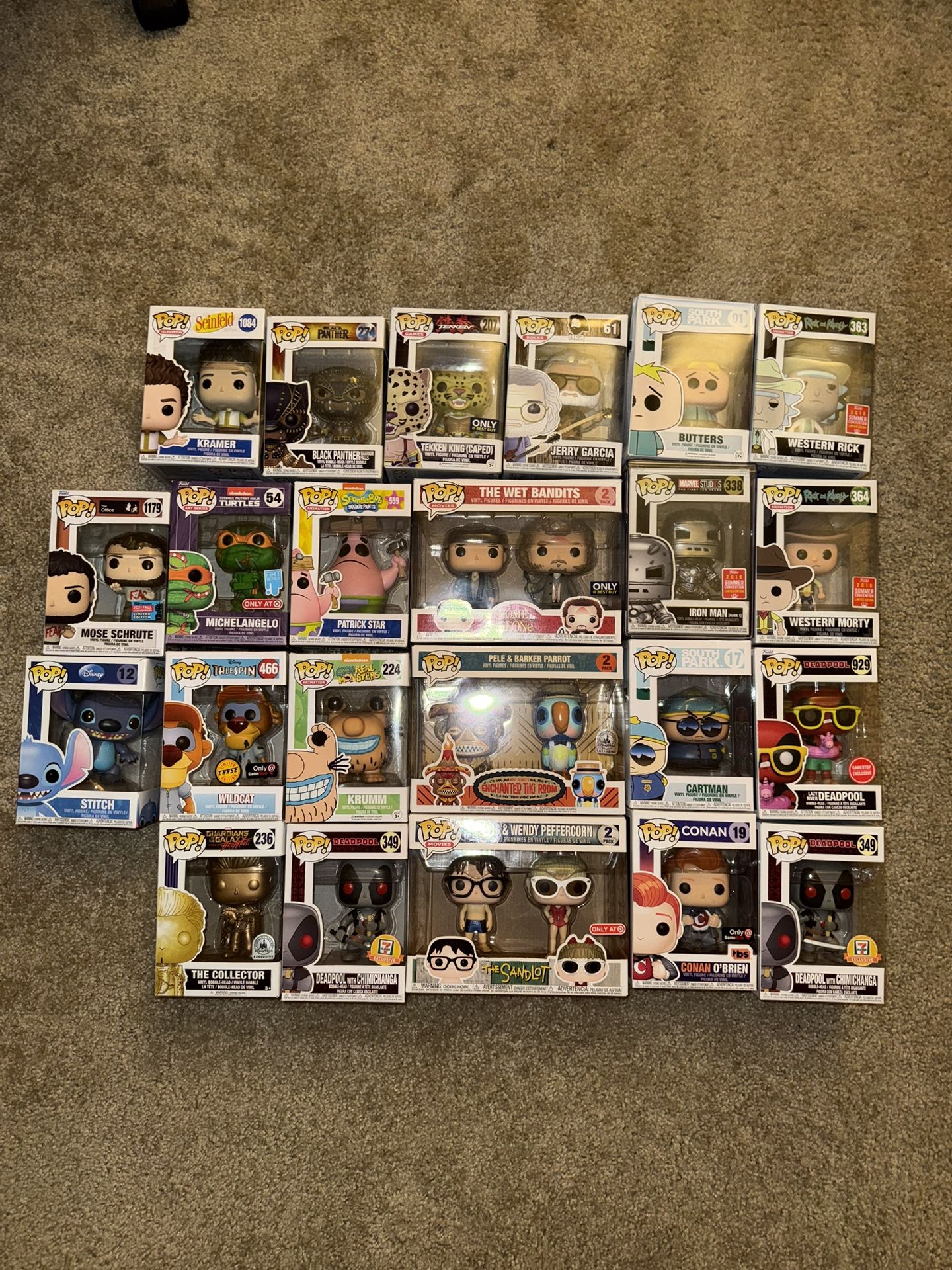 Funko Pop Collection