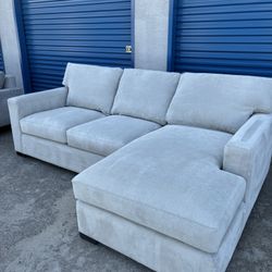 Crate & Barrel Down Feather Sectional Couch 🛻Delivery Available🛻