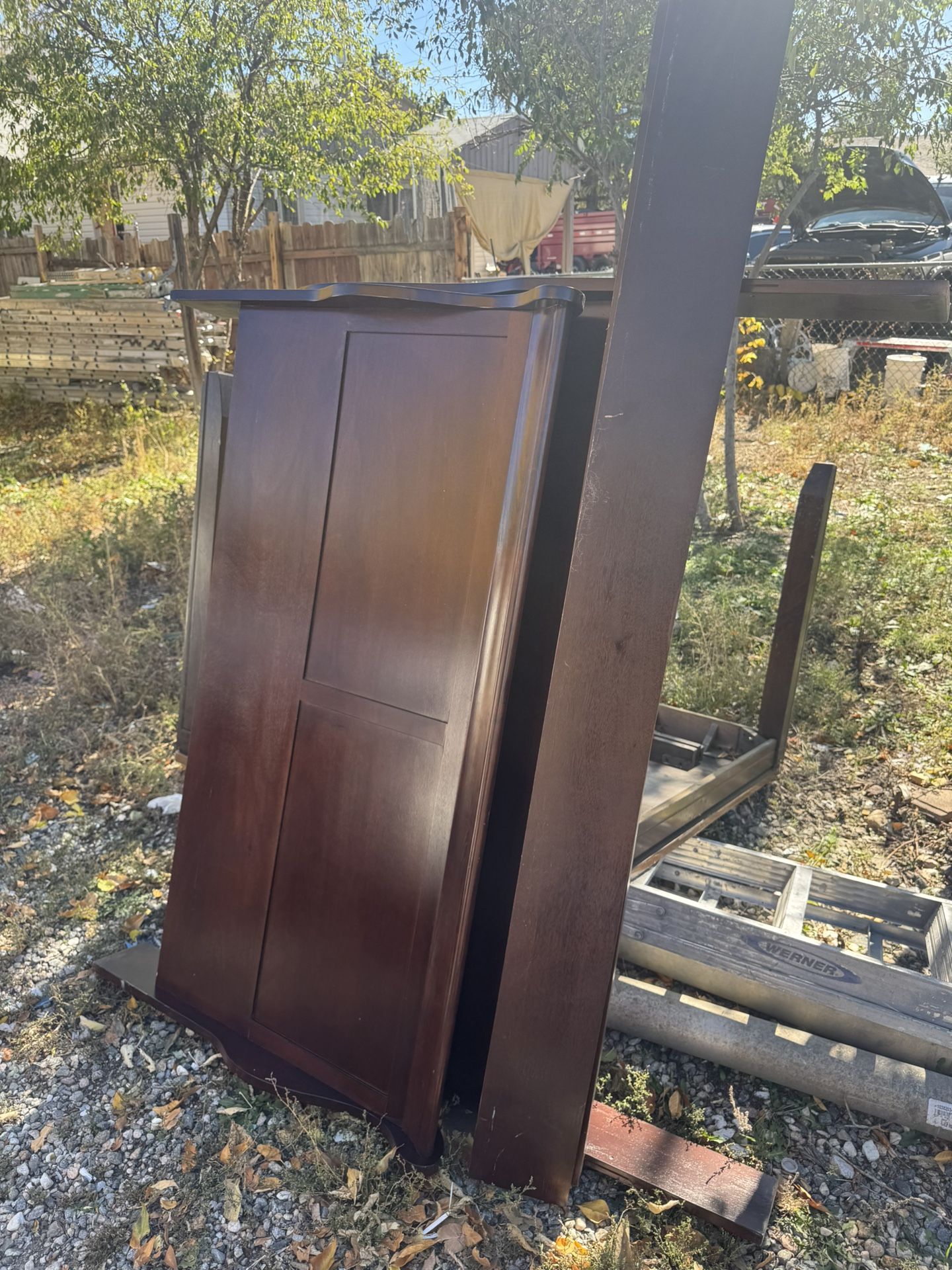 Full Size Sleigh Bed Frame