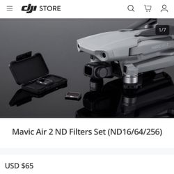 DJI MAVIC AIR 2 ND FILTERS SET (ND 16/64/256)