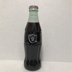 Raiders Collectible Coke Cola Bottle 