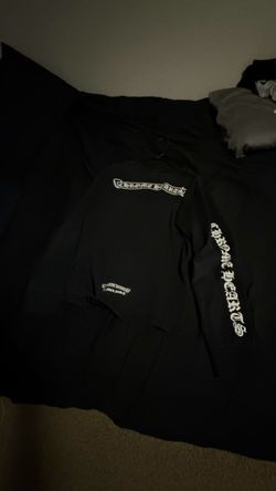 Chrome heart long sleeve black