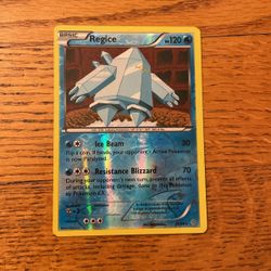 Regice Pokemon Card (Glossy)