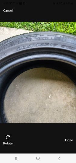 TIRES 225/45R17 91W.. ...
