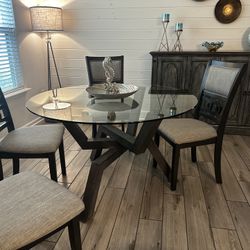 Dinette - Wood and Glass