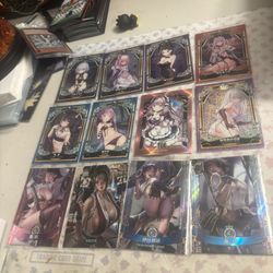 Waifu Anime Cards