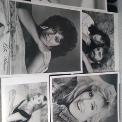 CELEBRITY HAND SIGNED AUTOGRAPHED PHOTO COLLECTION 