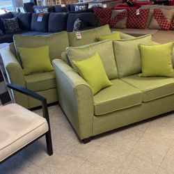 Sofa and loveseat $800