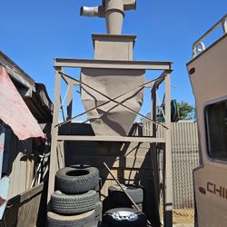 Dust colector, complete, 5 hp motor