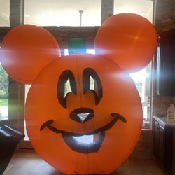 HUGE 9.5 feet Mickey Pumpkin inflatable Disney Halloween 