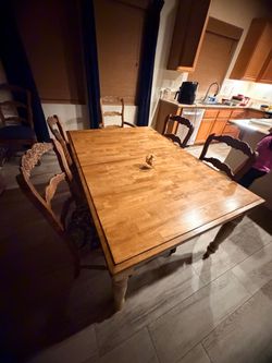 Wooden Dinner Table