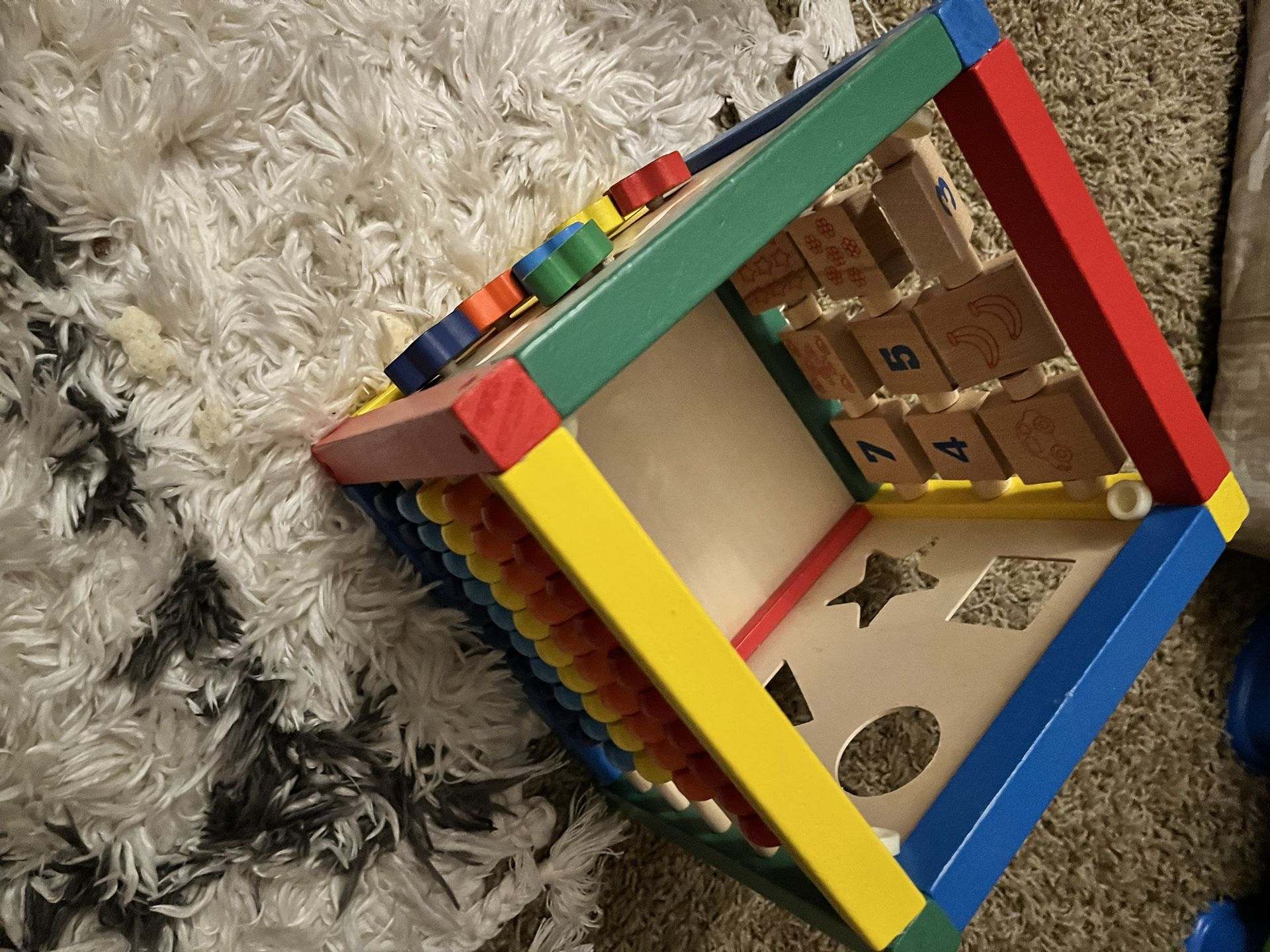 Wooden Montessori Activity Box