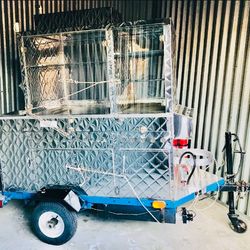 Hotdog/Churro/Tamale TRAILER CART♨️🤑