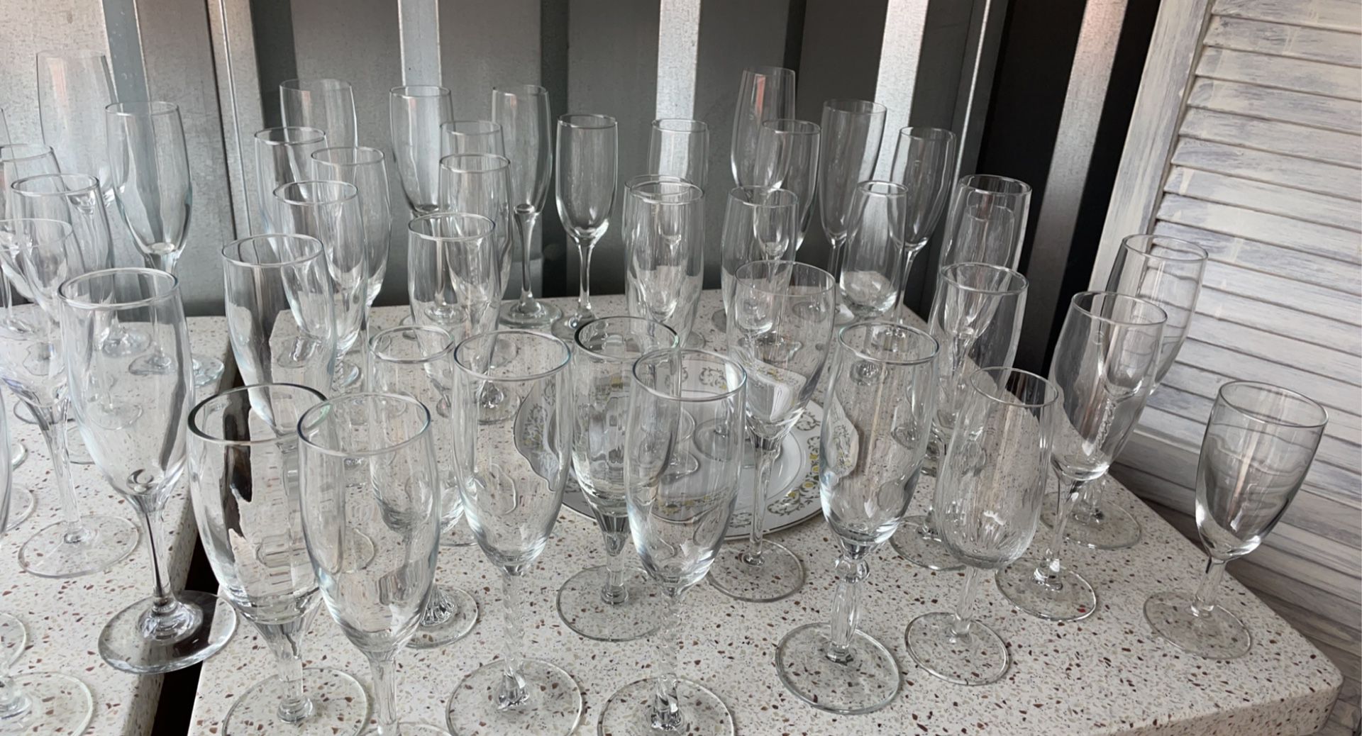 Assorted Champagne Glass 