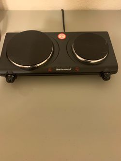 Elite Gourmet Double Electric Hot Plate Burner