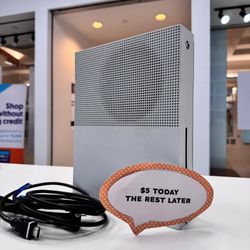 Microsoft Xbox One S Console - Pay $5 To take It home And pay The rest Later 