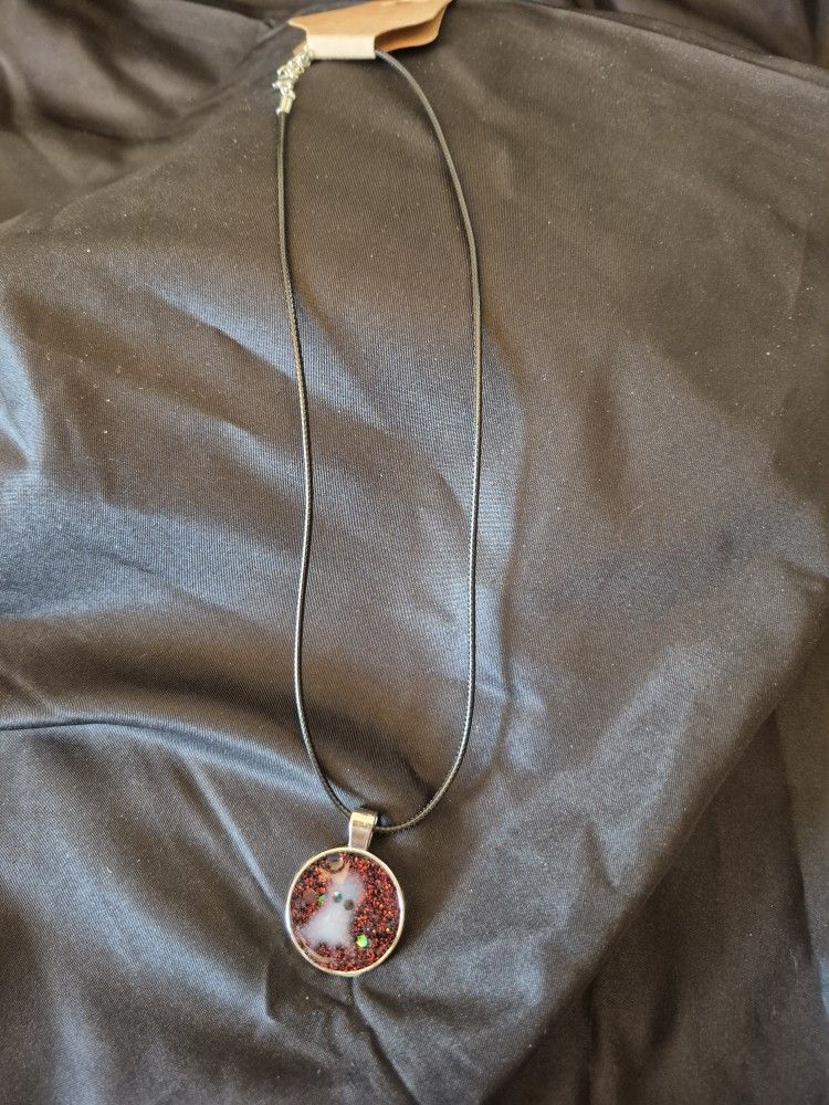 Ghost Resin Necklace