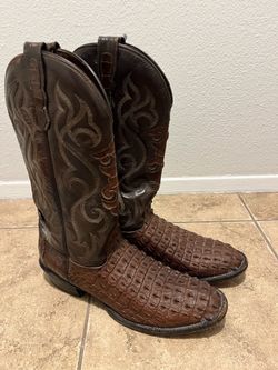 Nocona Men's Crocodile Boots 8.5