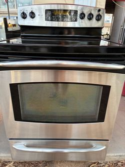 STOVE GE PROFILE ELECTRIC CONVENTION DOUBLE OVENS ALL WORKING VERY CLEANING DELIVERY AND INSTALLATION AVAILABLE