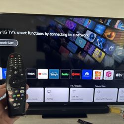 65” LG TV & Sound System 