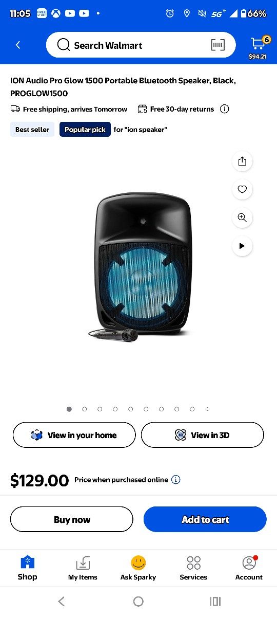 Bluetooth Party Speaker - ION Party Speaker