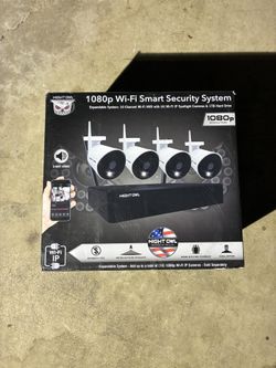 Night Owl 10-Channel 1080P 1TB NVR Security 4 Camera System Spotlight