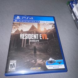 PS4 resident evil 7