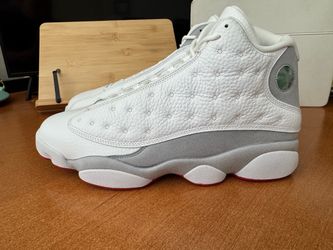 Air Jordan 13 Retro White Grey Red Sneakers