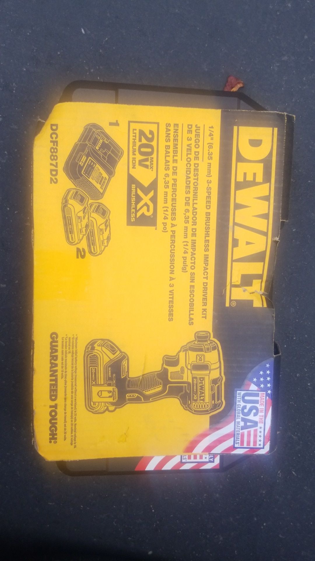 1/4 3 spd impact driver kit