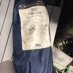 Rei Night Light 2;person 3 Season Backpack  Tent 