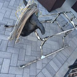 Roping Dummy with 8 Ropes 