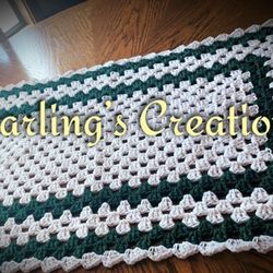 Handmade Crocheted Table Runner