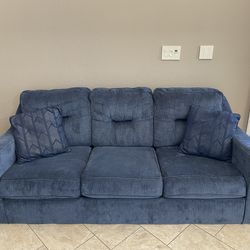 Navy Blue Couch