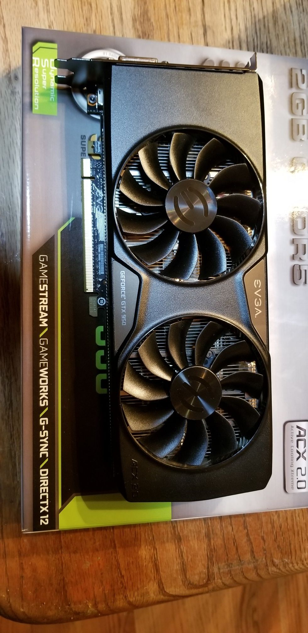 Evga gtx 950 SC 2gb