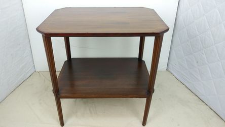 Vintage mahogany side table