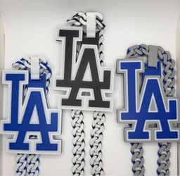 3D printed LA Dodger Hype Chain/ Dodger Fan gear/ Baseball Hype chain/ Sports Necklace