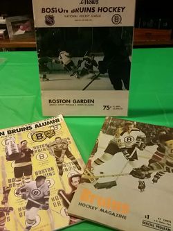 Bruins vintage programs