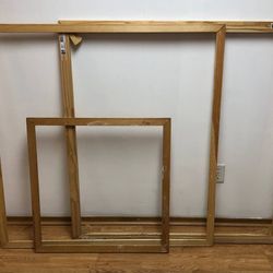 Stretch Frames (art work)  48'' frames & 30" frame