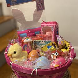 Kids Easter Basket (pink)