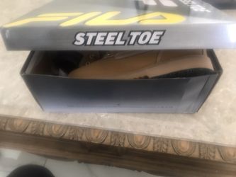 Steel toe shoes