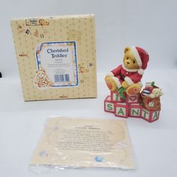 CHERISHED TEDDIES Clarence Winter BEAR FIGURINE 500364 RETIRED 1998 Santa NEW


MINT CONDITION,  STORED IN THE BOX

Box in good condition,  minimal we