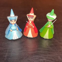 Ceramic Disney Sleeping Beauty Godmothers  