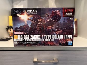 Bandai HG 1/144 Zaku II F Type Gunplay Model Kit - [Sealed/Unbuilt]